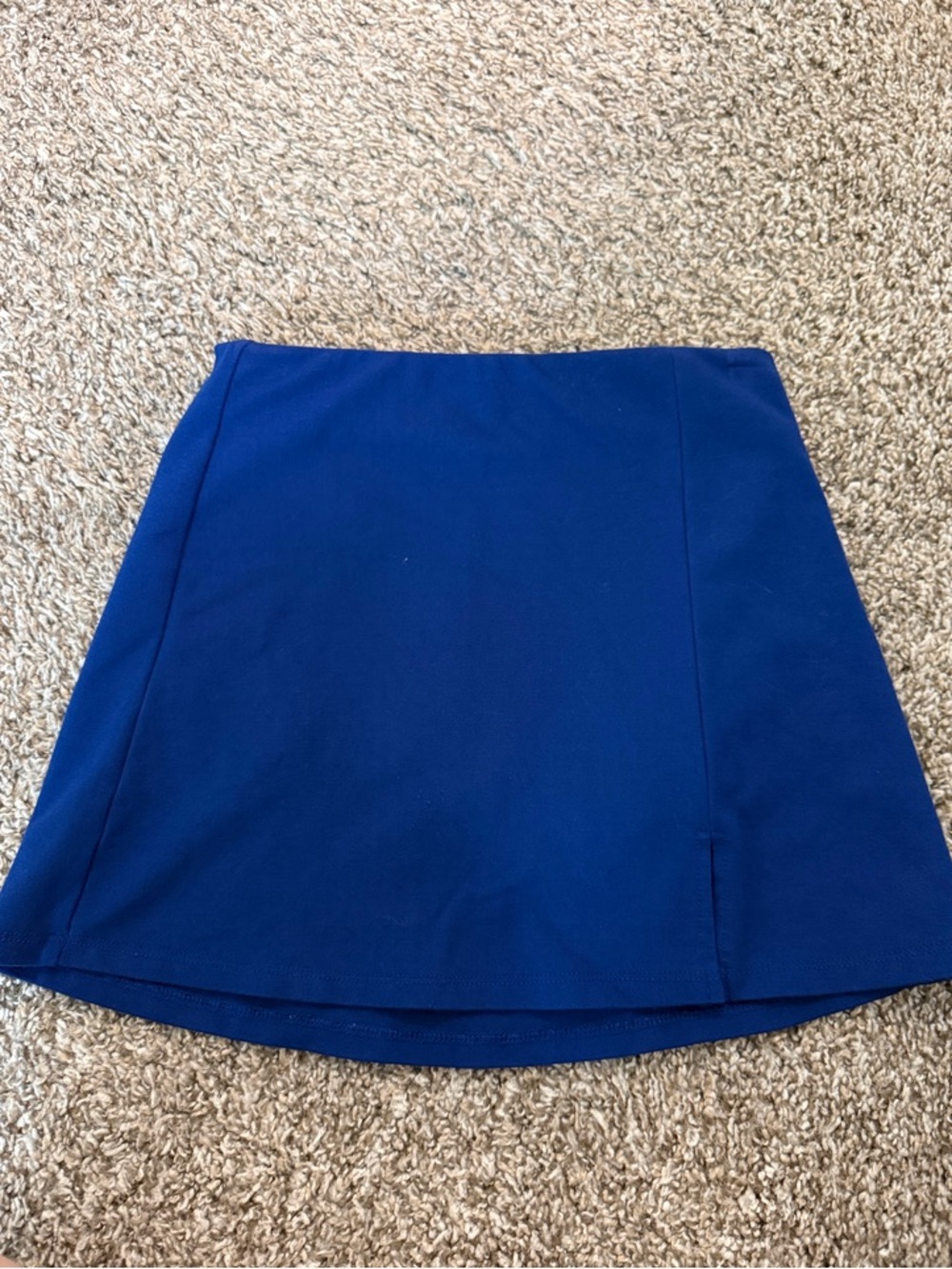 Copper Key Royal Blue Mini Skirt